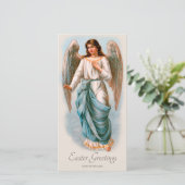 美しいヴィンテージ天使CC1091イースター挨拶 シーズンカード (スタンド正面)