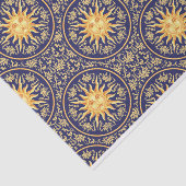 美しいヴィンテージ天日模様 薄葉紙 (詳細)