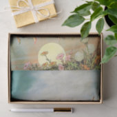 美しいヴィンテージ妖精フェアリーファンタジーマジカル 薄葉紙 (ギフト)