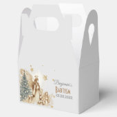 美しいヴィンテージ守護天使と子ども フェイバーボックス (オープン)