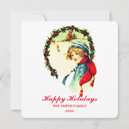 美しいヴィンテージ少年 シーズンカード