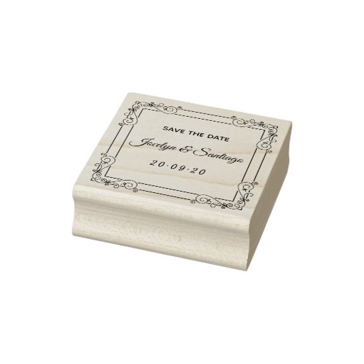 美しいヴィンテージ日付の保存 ラバースタンプ (スタンプ)