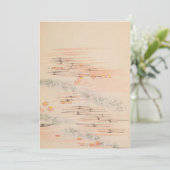 美しいヴィンテージ日本のデザイン 招待状 (スタンド正面)