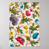 美しいヴィンテージ植物学イラストレーションポスター ポスター (正面)