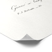 美しいヴィンテージ植物学イラストレーションポスター ポスター (角)