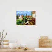 美しいヴィンテージ絵画のポスター17 ポスター (キッチン)