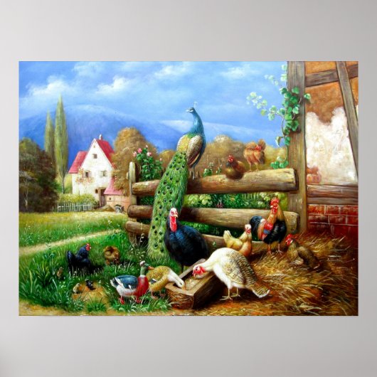 美しいヴィンテージ絵画のポスター17 ポスター (正面)