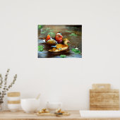 美しいヴィンテージ絵画のポスター18 ポスター (キッチン)