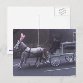 美しいヴィンテージ葬 ポストカード (正面/裏面)