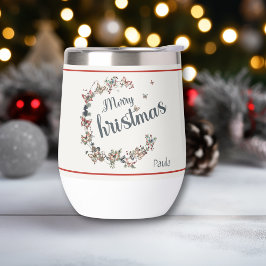 美しいヴィンテージ蝶メリークリスマス