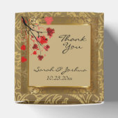 美しいヴィンテージ金ゴールドダマスク&アールデコ フェイバーボックス (上部)