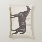 美しいヴィンテージ馬枕 アクセントクッション (正面(垂直))