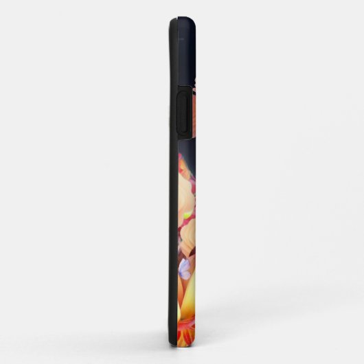 美しいヴィンテージ黒人女性の花 Case-Mate iPhoneケース (裏面/右)