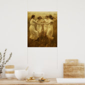 美しいヴィンテージ ポスター (キッチン)