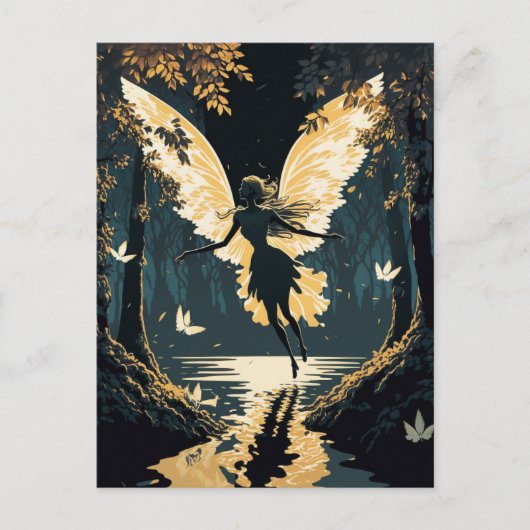 美しいヴィンテージ ポストカード (正面)