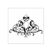 美しいヴィンテージ ラバースタンプ (インプリント)