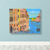美しいヴェネツィアカンバスプリント キャンバスプリント (インサイチュ (ウッドフロア))