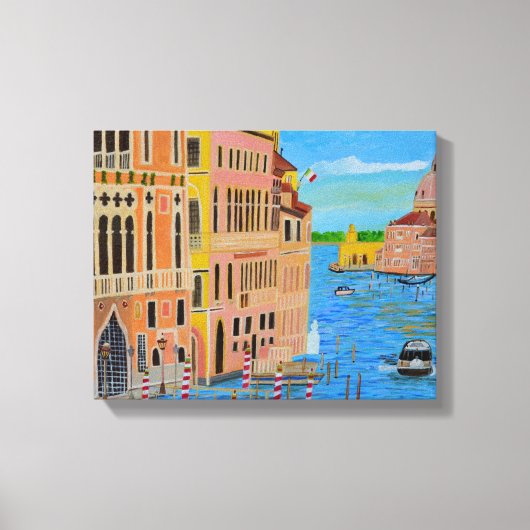 美しいヴェネツィアカンバスプリント キャンバスプリント (正面)