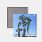 美しいヴェネツィアビーチマグネット! マグネット (正面/裏面)