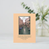 美しいヴェネツィア/ベラヴェネツィア！ ポストカード (スタンド正面)