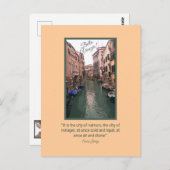 美しいヴェネツィア/ベラヴェネツィア！ ポストカード (正面/裏面)