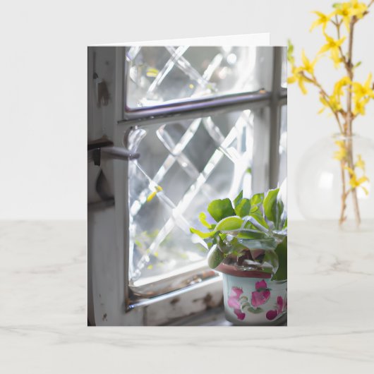 . .美しい一日を過ごそう |友情 カード (黄色い花)