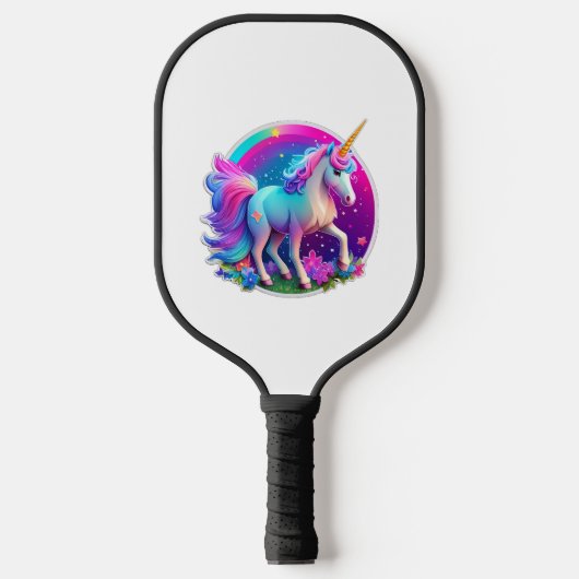 美しい一角獣 ピックルボールラケット (正面)