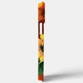美しい三つのひまわり – 絵画アート Case-Mate iPhoneケース (裏面 / 右)