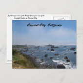 美しい三日月の街 ポストカード (正面/裏面)