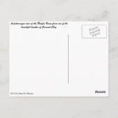 美しい三日月の街 ポストカード (裏面)