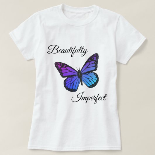 美しい不完全さ Tシャツ (デザイン正面)