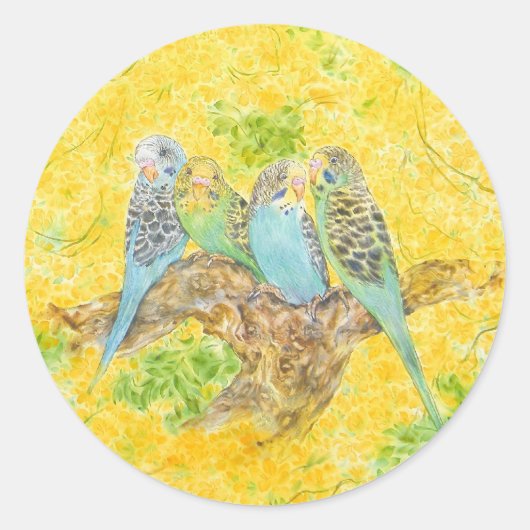 美しい世界だ ラウンドシール (正面)