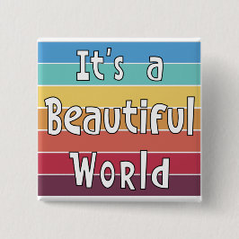 美しい世界だ 缶バッジ