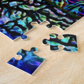 美しい世界平和の木 ジグソーパズル (側面)