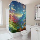 美しい世界 シャワーカーテン (インサイチュ)