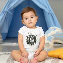 美しい世界 ベビーボディスーツ