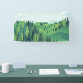 美しい丘 横断幕 (トレードショー)