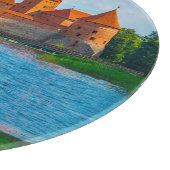 美しい中世の城オンブルーレイク カッティングボード (角)