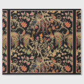 美しい中国の鳥の妖精の花柄  ラッピングペーパー (フラット)