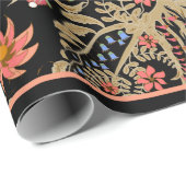 美しい中国の鳥の妖精の花柄  ラッピングペーパー (ロールコーナー)