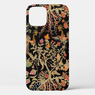 美しい中国の鳥の妖精の花柄  iPhone 12ケース