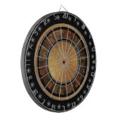 美しい中国の〔占星術の〕十二宮図ホイールカスタムダーツボード ダーツボード (正面左)