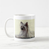 美しい中国語によって頂点に達されるパフ コーヒーマグカップ (左)