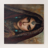 美しい中東女性 ジグソーパズル (横)