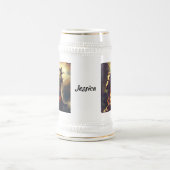 美しい乗馬のワルキューレ ビールジョッキ (中央)