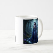 美しい九月のサファイアの妖精 コーヒーマグカップ (正面右)