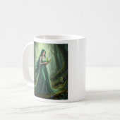 美しい五月のエメラルドの妖精 コーヒーマグカップ (正面左)