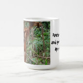 美しい人の誕生日のユーモア コーヒーマグカップ (中央)