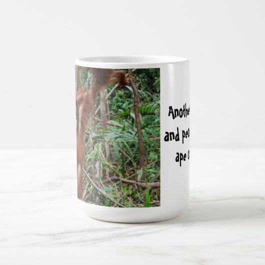 美しい人の誕生日のユーモア コーヒーマグカップ (中央)