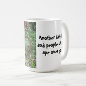 美しい人の誕生日のユーモア コーヒーマグカップ (正面右)